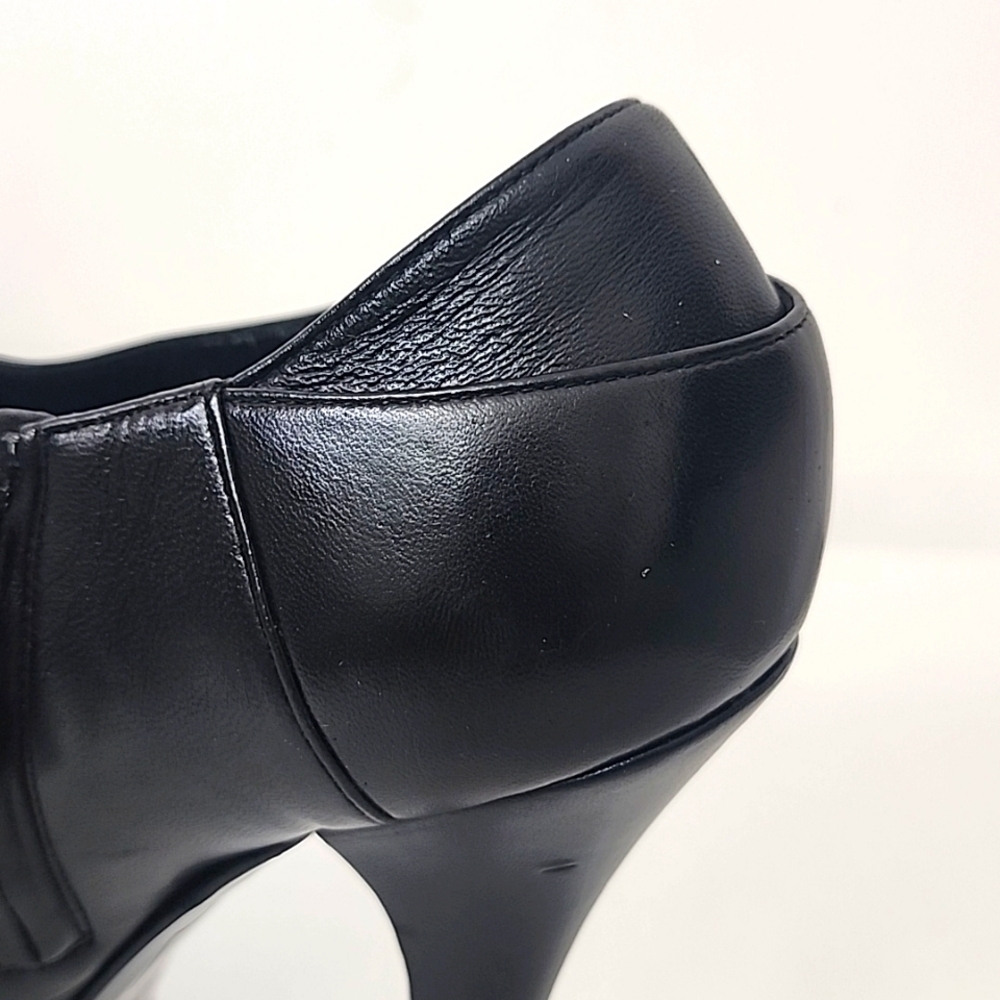 Fendi Black Platform Booties Size 41 - Picture 6 of 12